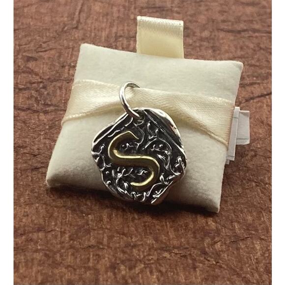 Vintage Waxing Poetic Bohemian Initial charm - Picture 9 of 13